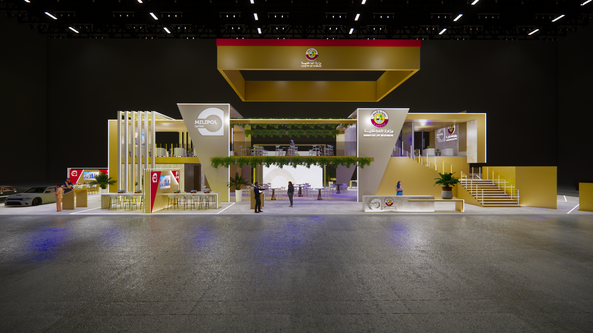 ministry of interior qatar,exhibition,event,booth-3