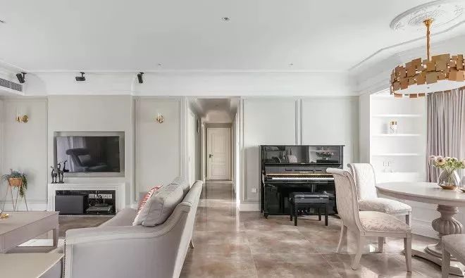 简约美式+浅色调，打造粉粉的温馨小家-16