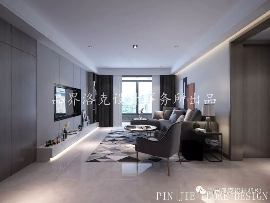 华远枫悦 | 现代风格设计,灰色简约之美-25