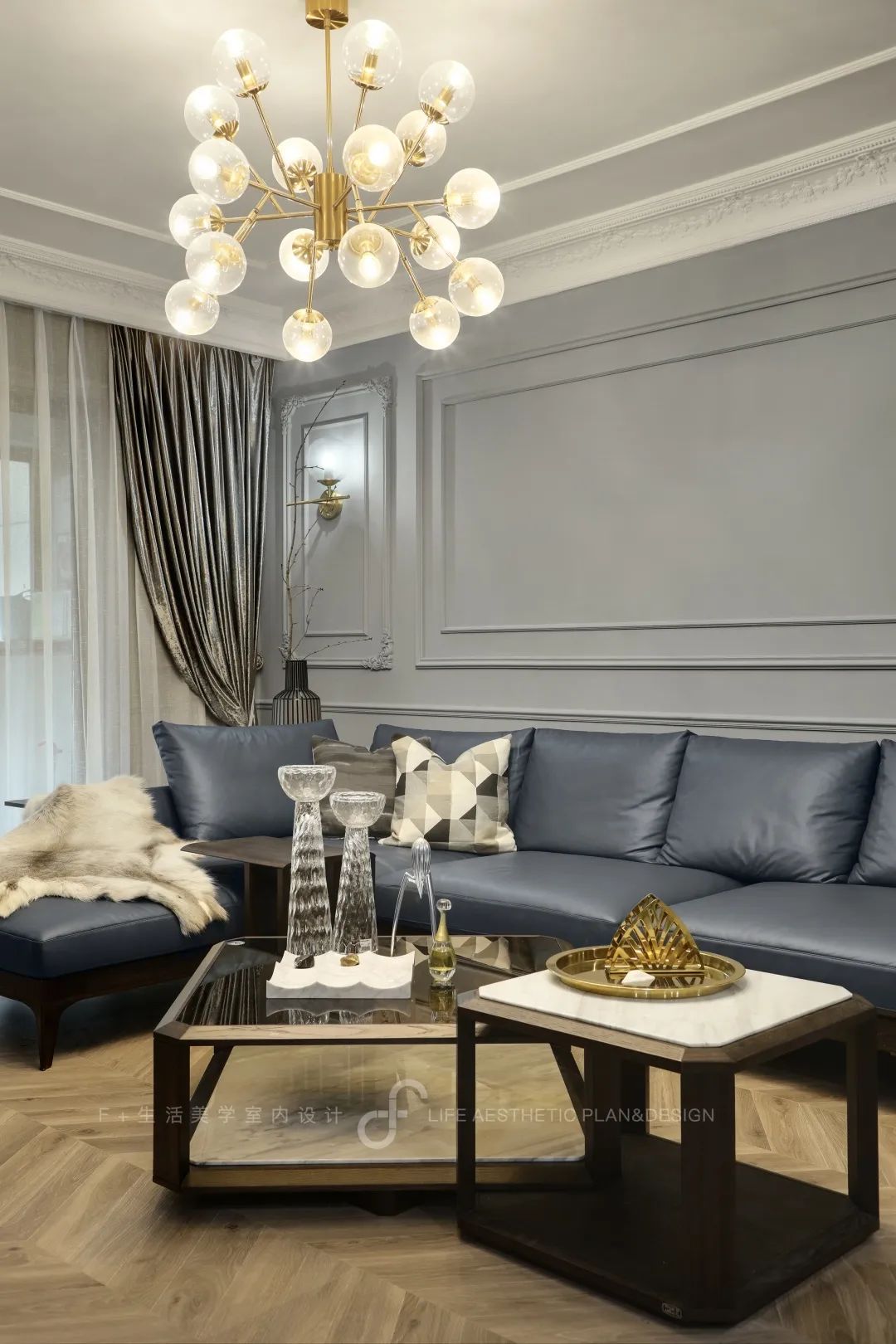 现代法式新贵,君望墅的优雅艺术空间-13