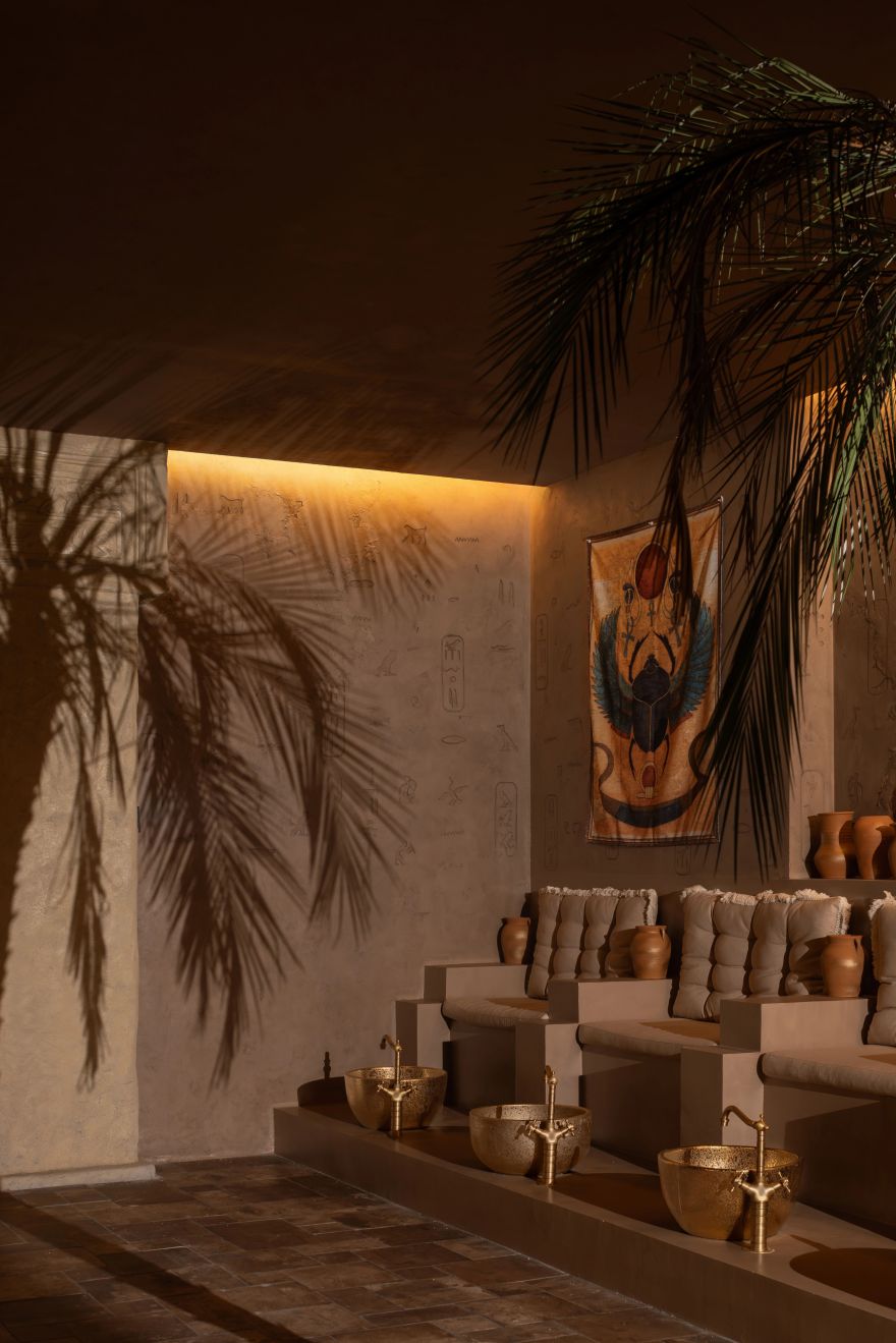 古埃及文化主题 SPA 空间设计丨中国福州丨潜木设计-42