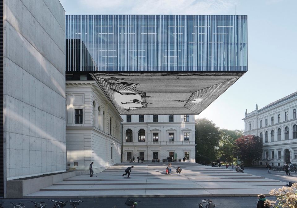悬浮之阅 · 奥地利格拉茨大学图书馆扩建改造丨Atelier Thomas Pucher 事务所-4