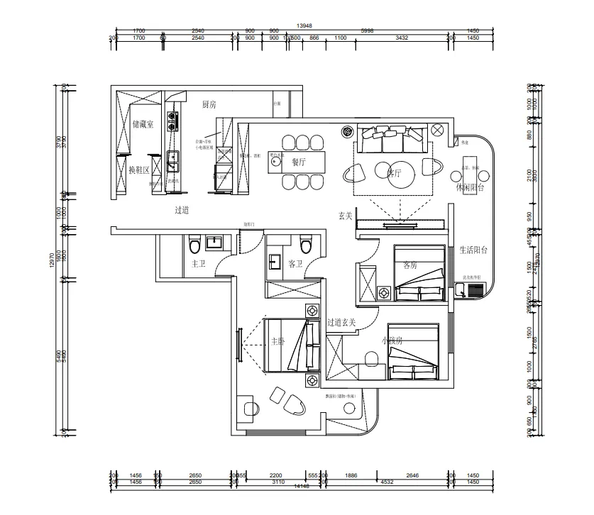 京之彩北京140㎡海淀区色彩住宅丨中国北京丨大陆-31