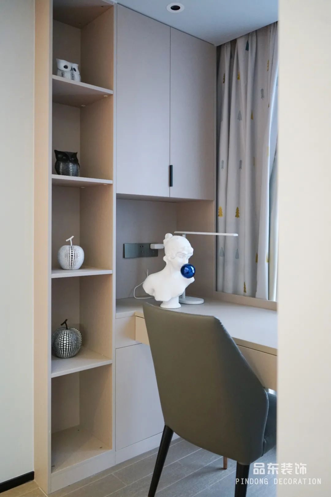 椒江山水润园 135㎡静谧之家丨台州品东装饰-49