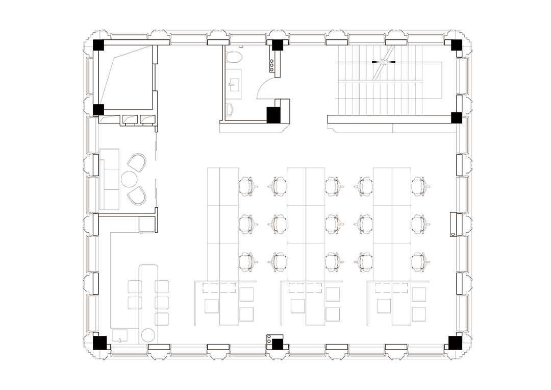 杭州潜阳科技营销中心云起办公楼室内设计丨中国杭州丨杭州震霆空间设计有限公司-69