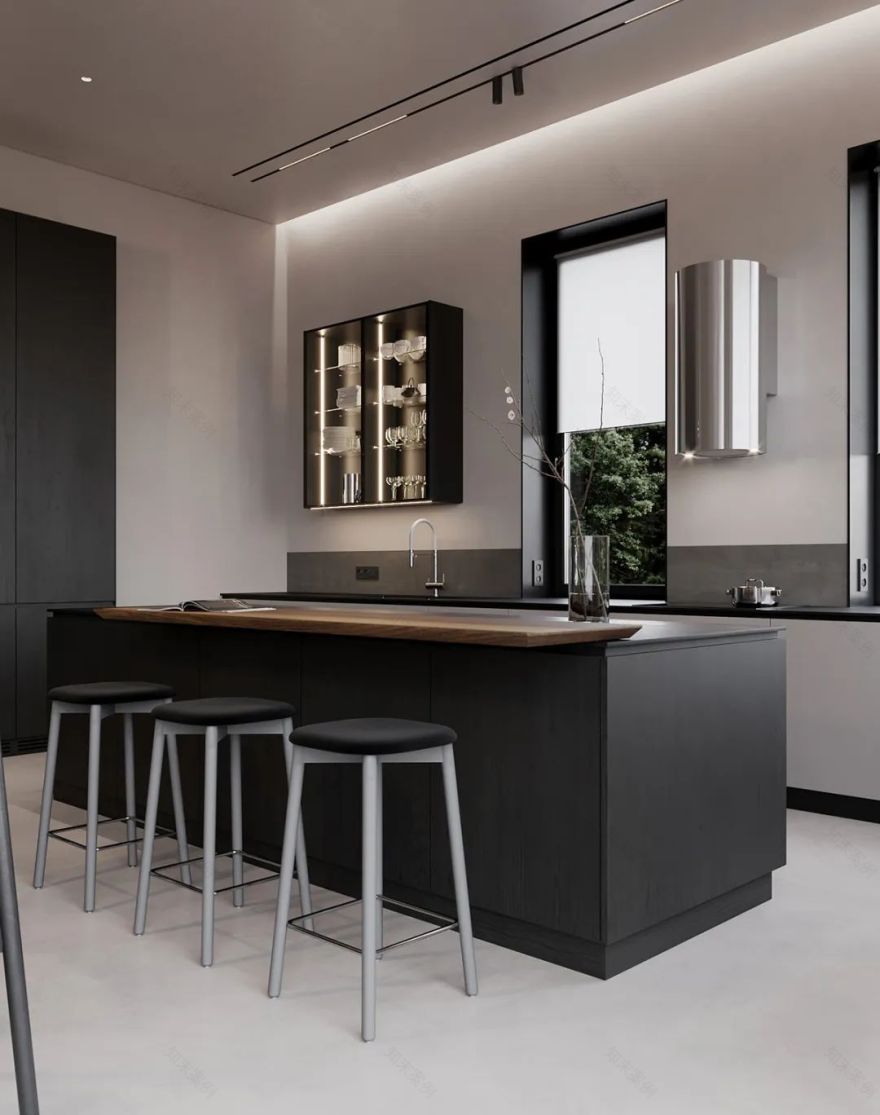 自然之韵 · 290㎡极简空间设计丨STANISLAV ANANEV-19