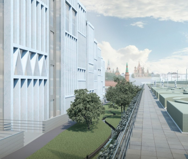 多功能酒店综合体“Царев сад”丨Евгений Герасимов и партнеры等多家工作室-23