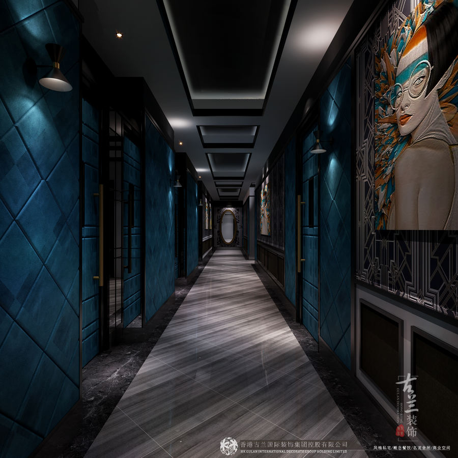 成都ktv装修公司 石棉爱K量贩式KTV装修-6