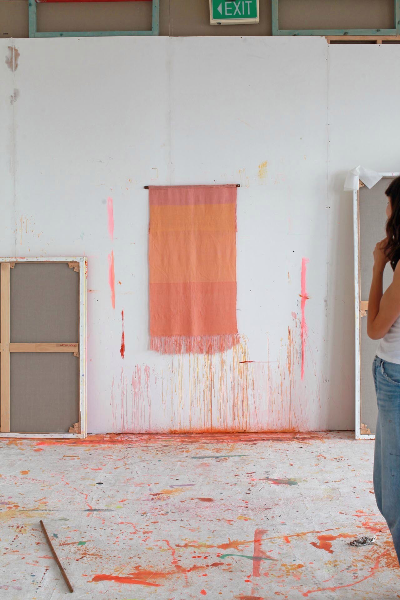 模特的艺术织梦 | Rachel Rutt 的自然织物探索-6