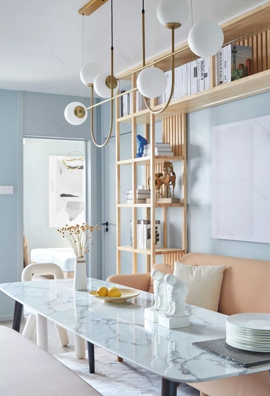 55 平米老房变身都市“第四客厅”-26