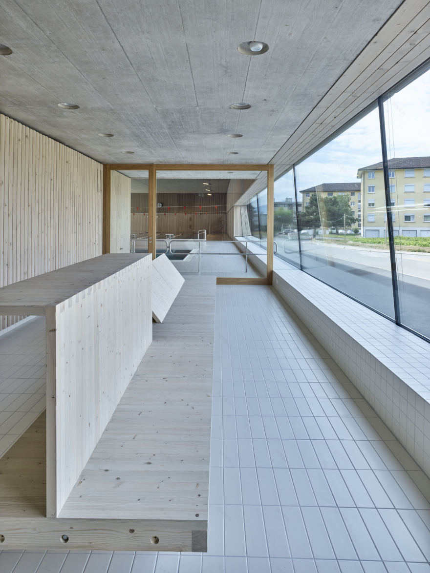 游泳池圣普雷丨瑞士丨LVPH Architectes-23