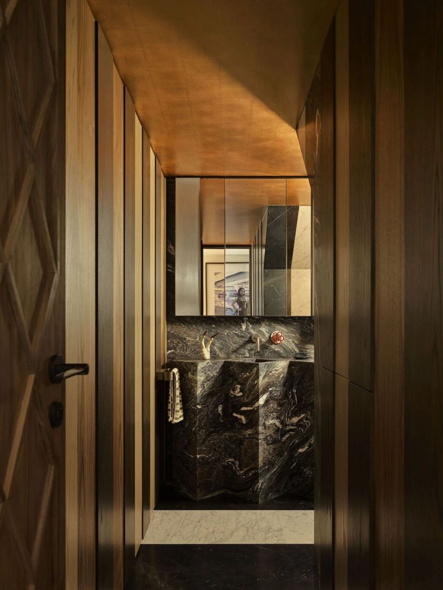 Flack Studio|墨尔本的二层公寓,重新定义优雅与舒适-24