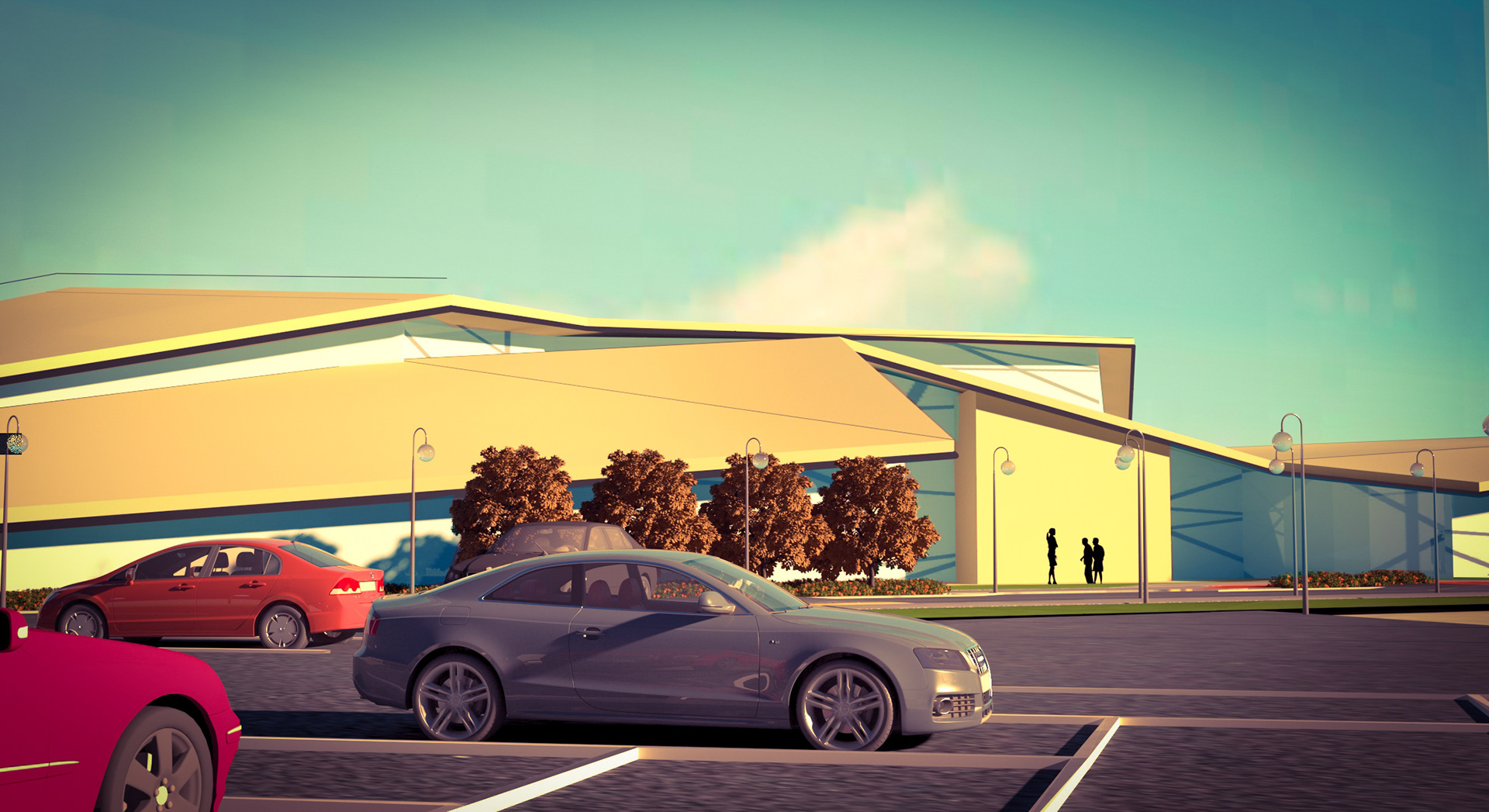 被掩埋的记忆展览中心丨埃及亚历山大丨艾因夏姆斯大学工程学院建筑系-6