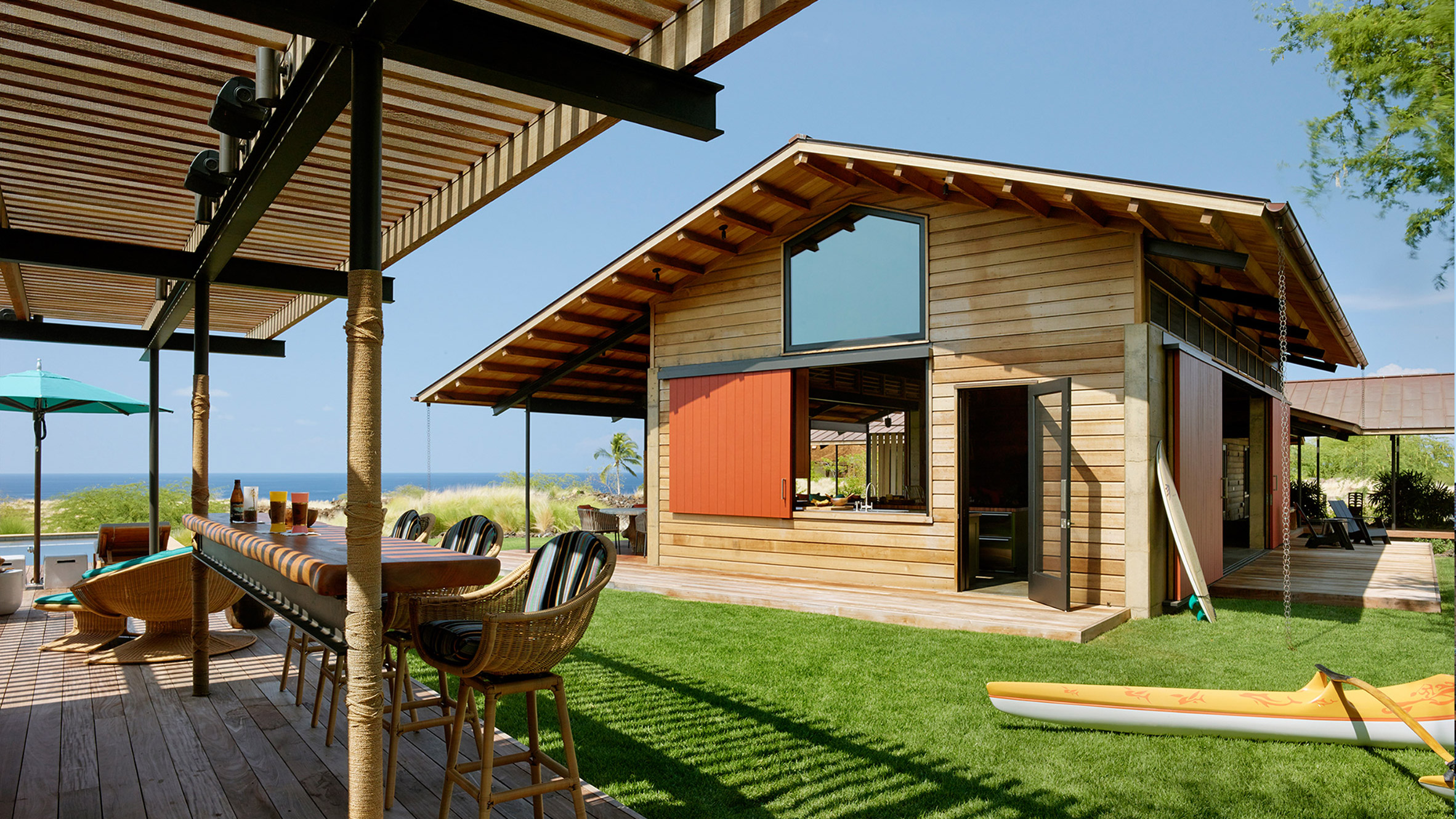 Hawaiian summer camps influence tropical island estate by Walker Warner-15