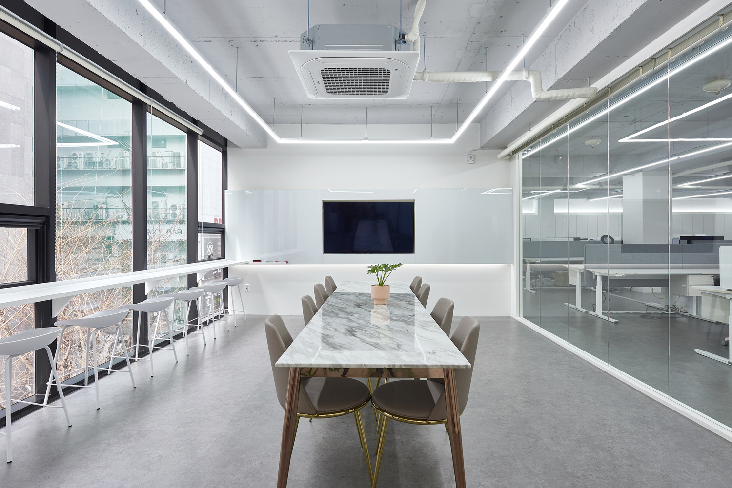 首尔 88 平米现代购物公司办公室室内设计-11