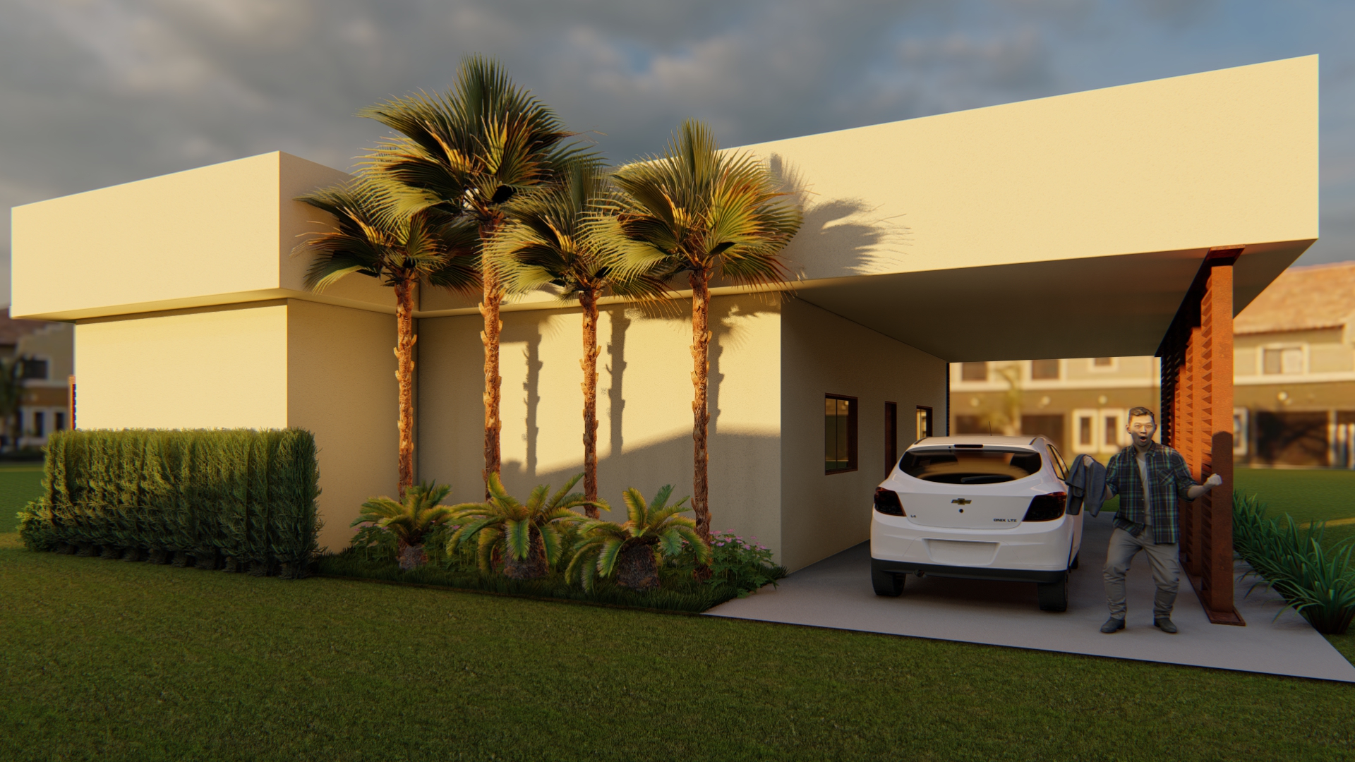 Residência projetada para Conforto Ambiental-10