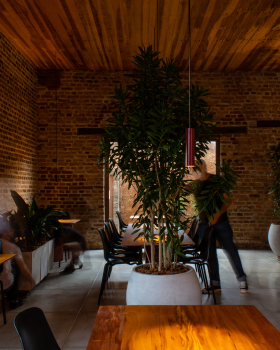 巴西 Jau 市 Neapolitan Pizza 餐厅设计丨Aalva arquitetos