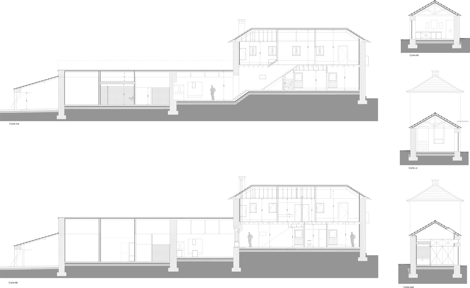 葡萄牙 Airães 村 19 世纪乡村住宅的精致翻新-20