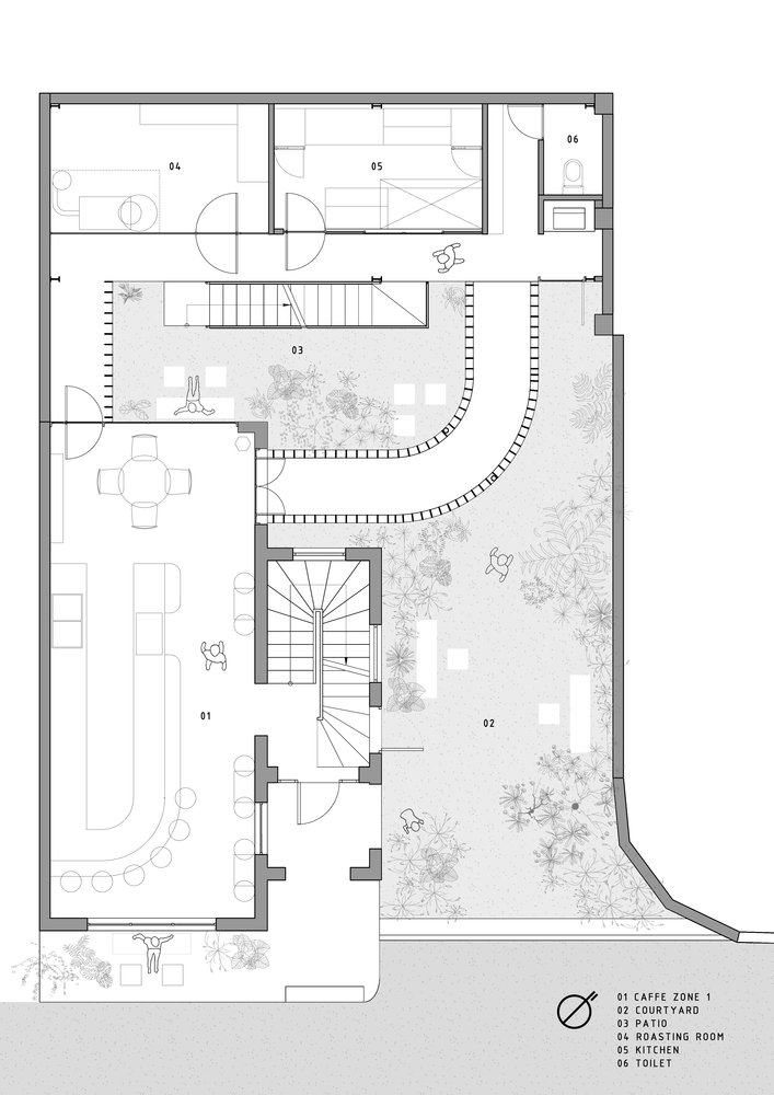 越南 Okkio Duy Tan Caffe 咖啡店设计丨越南胡志明市丨sgnhA-55