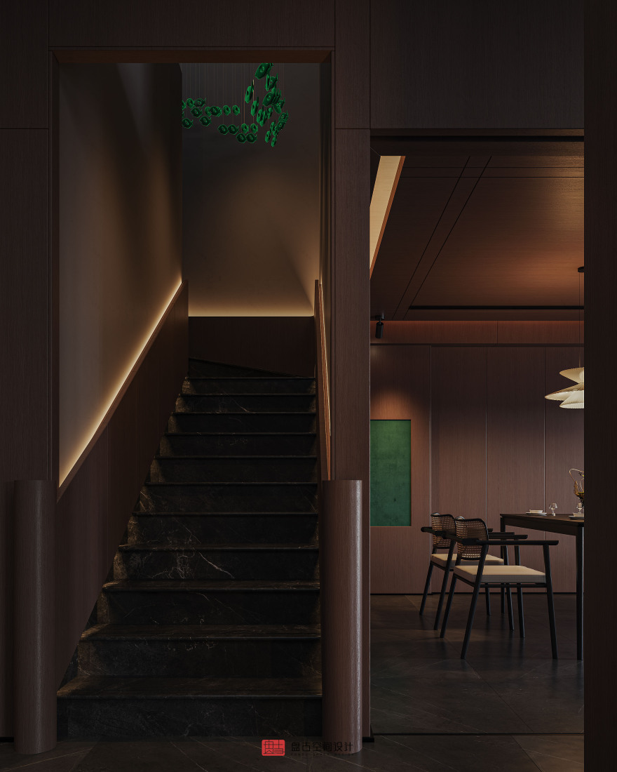 湘意创意菜餐厅丨盘古空间设计-25