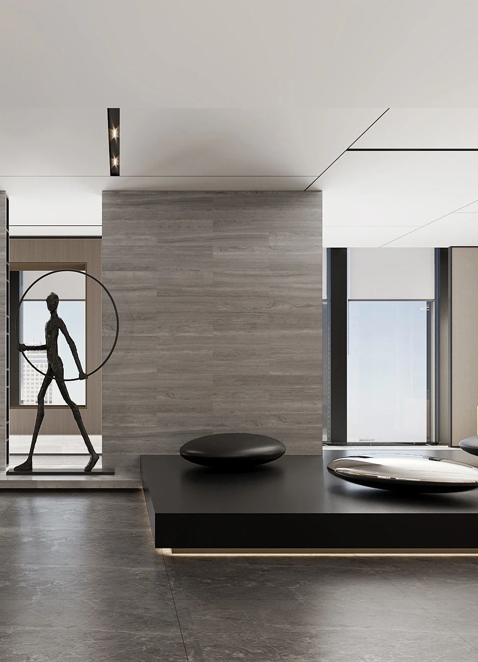 杭州现代企业办公空间设计丨中国杭州丨大麦设计-0