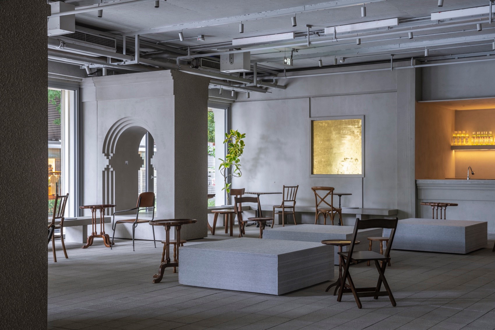 爱在西元前咖啡店丨中国北京丨中和营造工作室-40