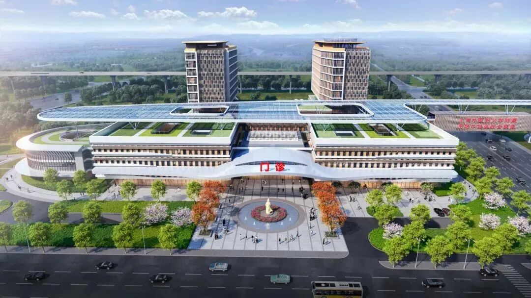 提升区域医疗服务能级丨华建集团华东院原创设计上海中医药大学附属岳阳中西医结合医院松江院区-78