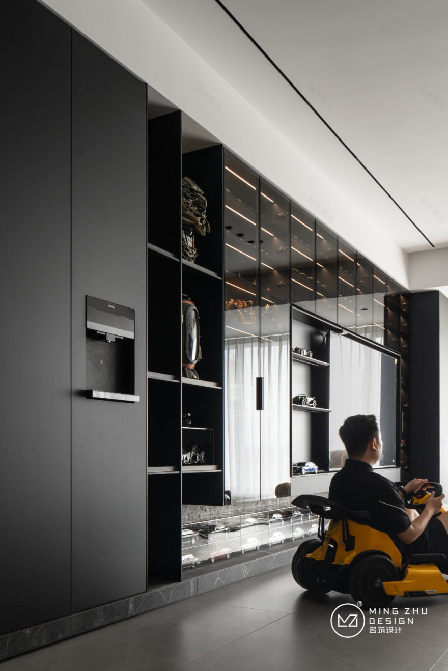 名筑设计实景l113m²属于年轻人的快乐屋。-34