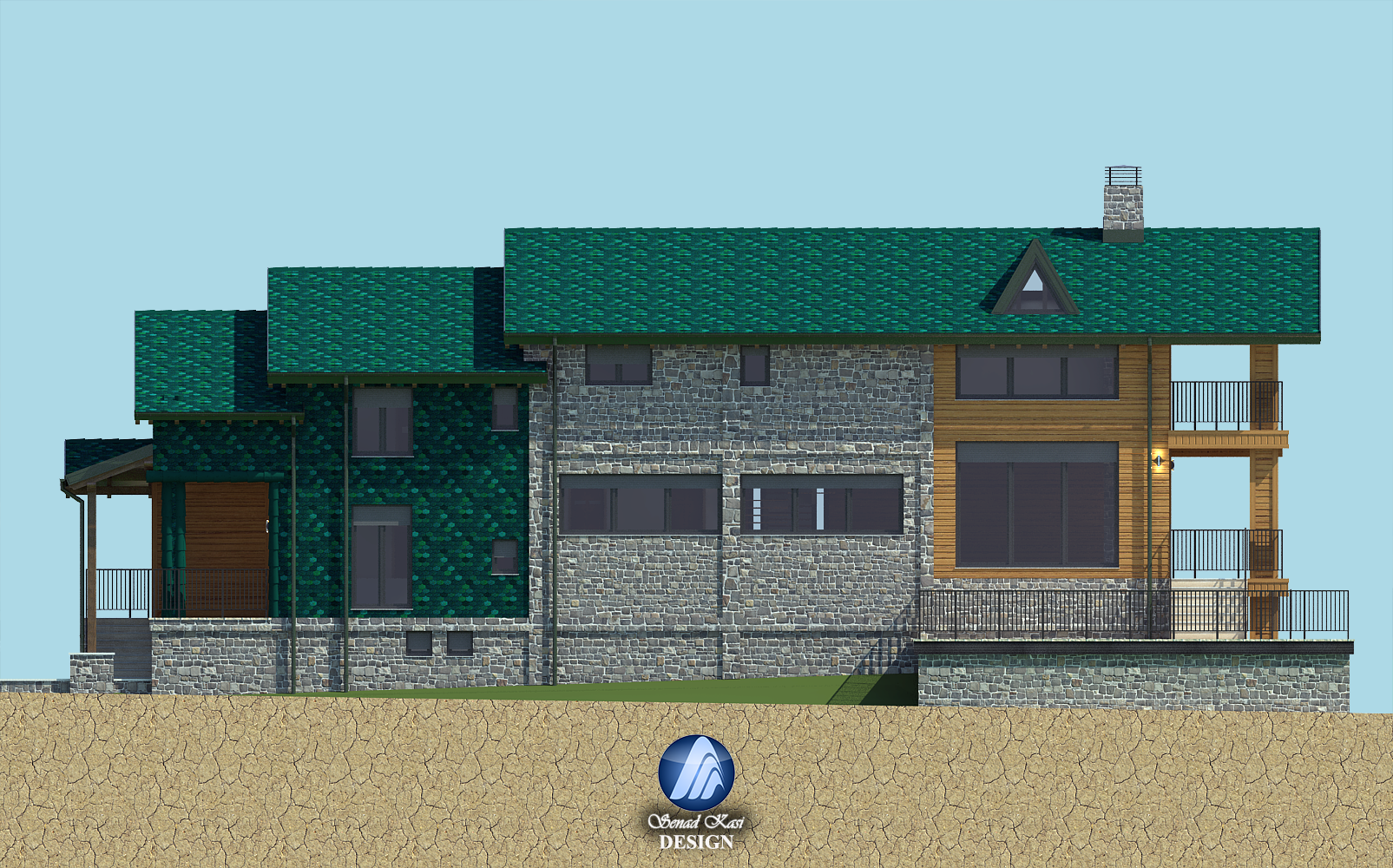 Villa Design Mountain Style - Brezovica-8