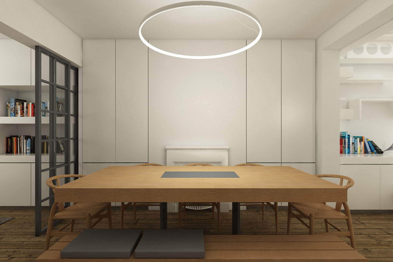 dacre park house rear extension and remodeling 1-5