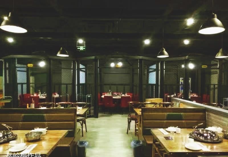 "八鲜过海"复古风室内设计,打造美食与回忆的温馨空间-21