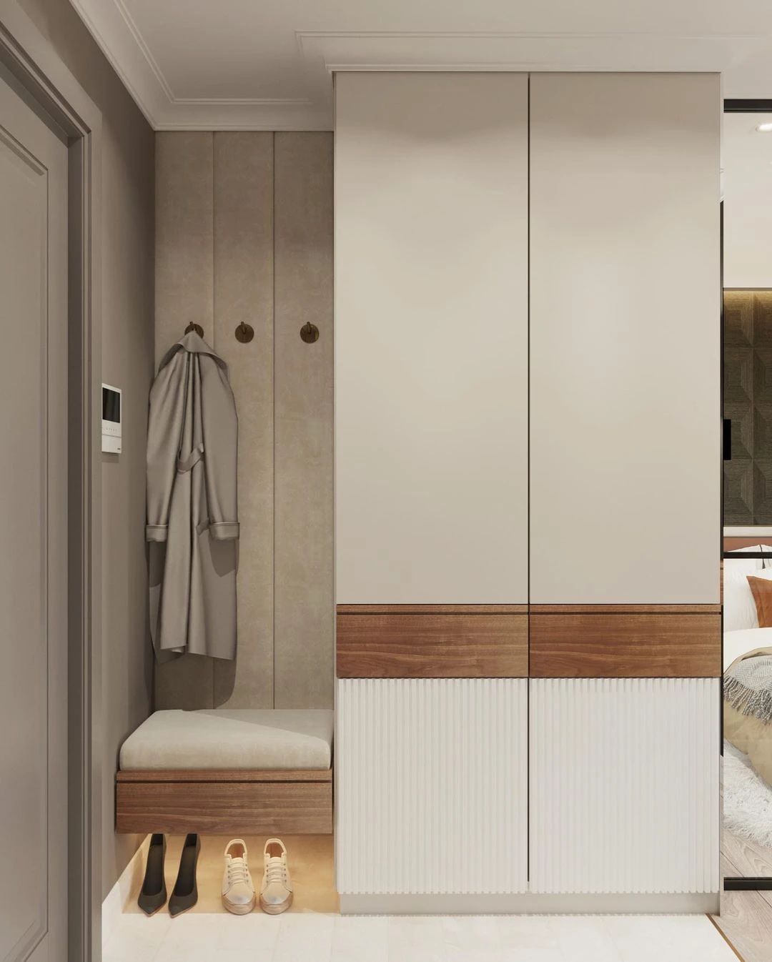 独居女孩的 34㎡公寓设计丨Alinasulina-10