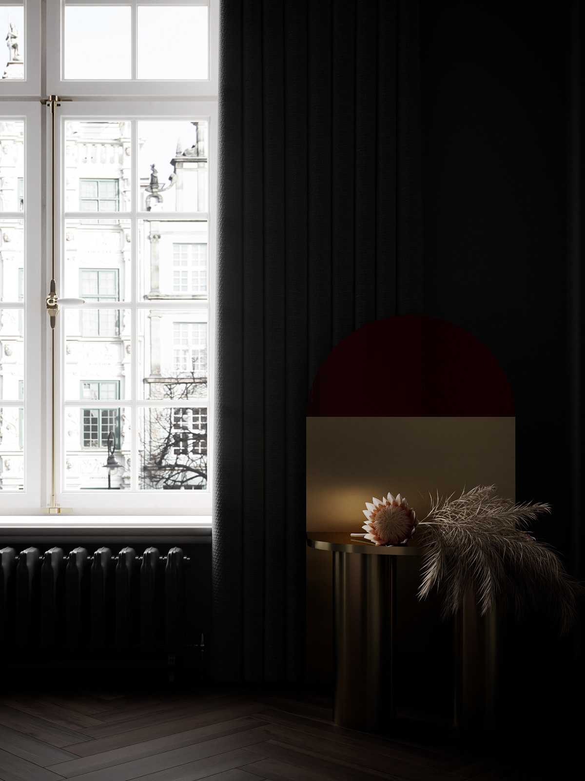 Solid grey Tamara Batsmanova-4