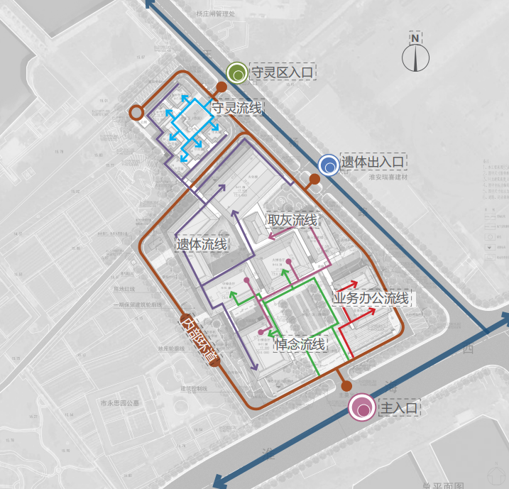 美城作品丨淮安市殡仪馆原址新建项目设计方案-38