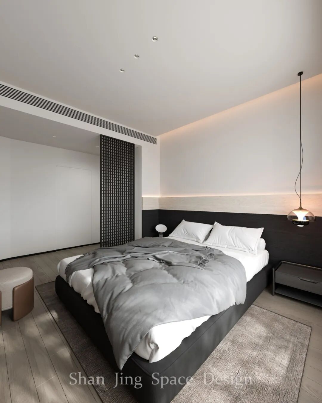 山境空间新案 |意式极简：一个关于光、空间与质感的家-51