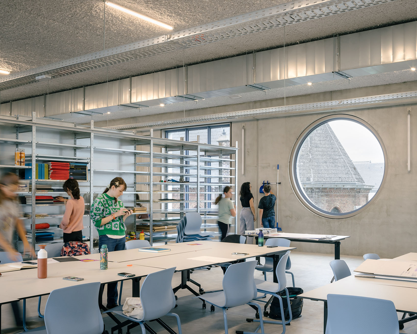 Kunst As艺术校园丨比利时丨FELT + Oskar Architecten-25