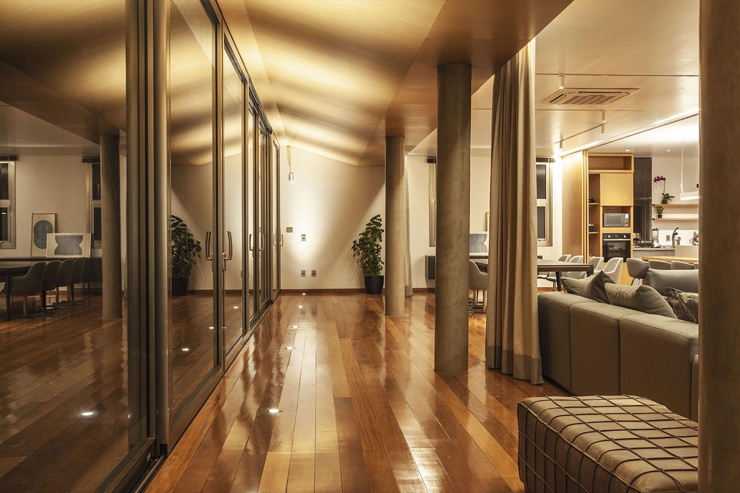 巴西圣玛利亚的现代绿意住宅 · Casa Chácara das Flores-13