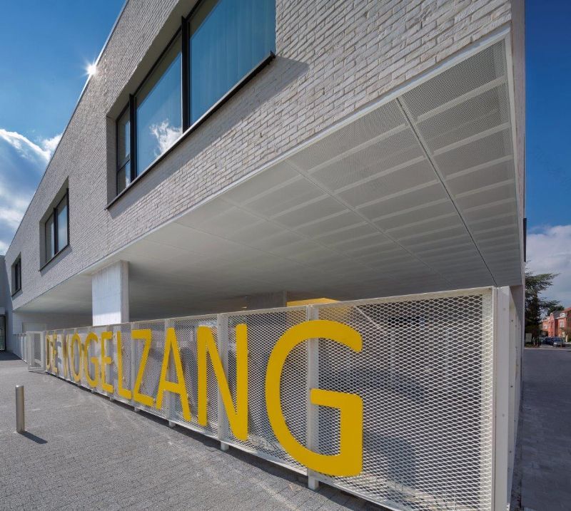 De Vogelzang Oostakker学校改造项目丨比利时东佛兰德-5