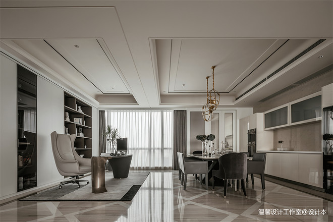 深圳320㎡国金汇海边别墅装修案例丨中国深圳-11