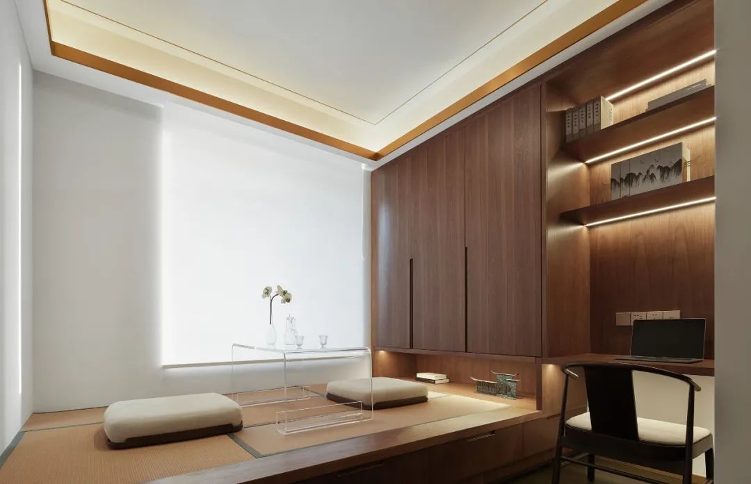 烟台万光·中华城样板间 | 融合之美,日月交替的宁静空间-35