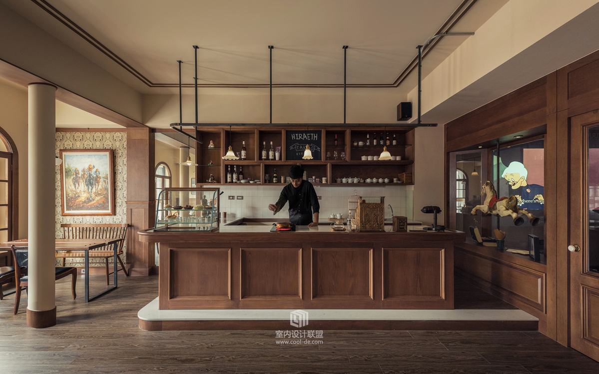 奥立佛设计·重现异国场景 英式古典小店-4