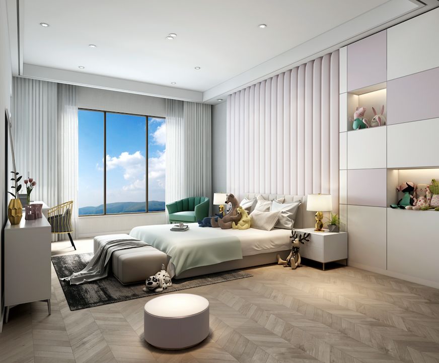 鲁能格拉斯小镇独栋别墅改造,增设采光井秒增 340㎡居室面积!-37