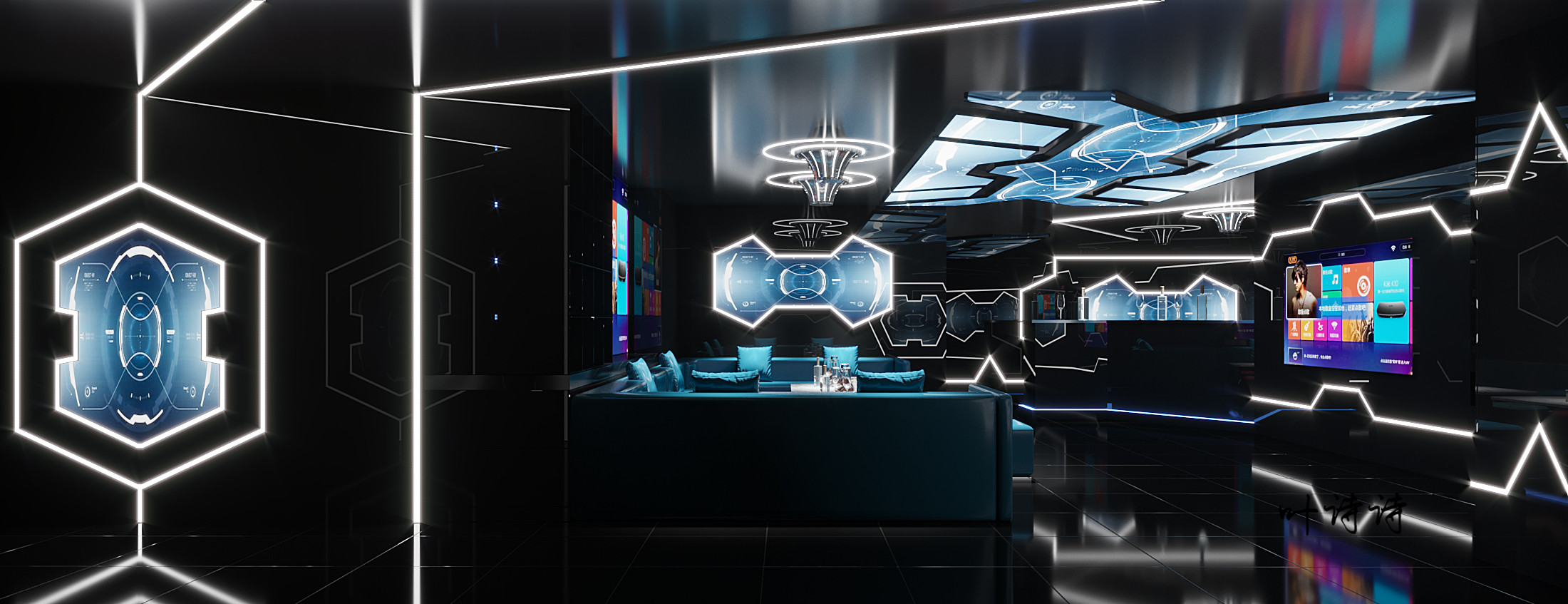 商业空间|私人会所设计-8