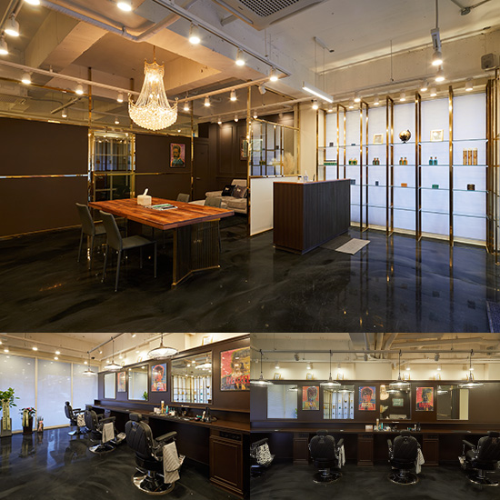 30 平米美妆店，现代与复古的完美融合-1