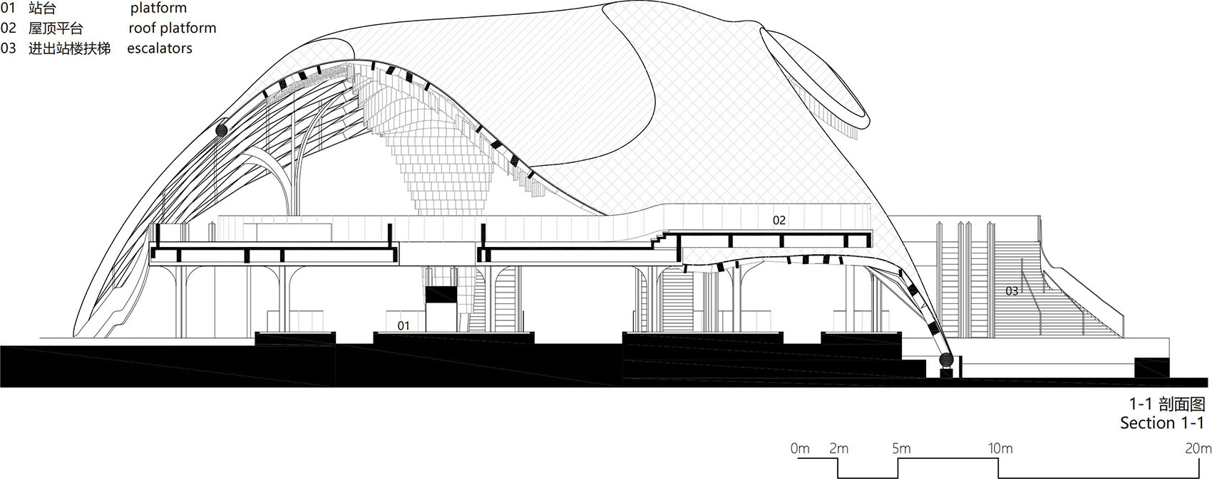 茶卡风·茶卡盐湖观光火车站丨中国海西丨清华大学建筑设计研究院素朴工作室等-136