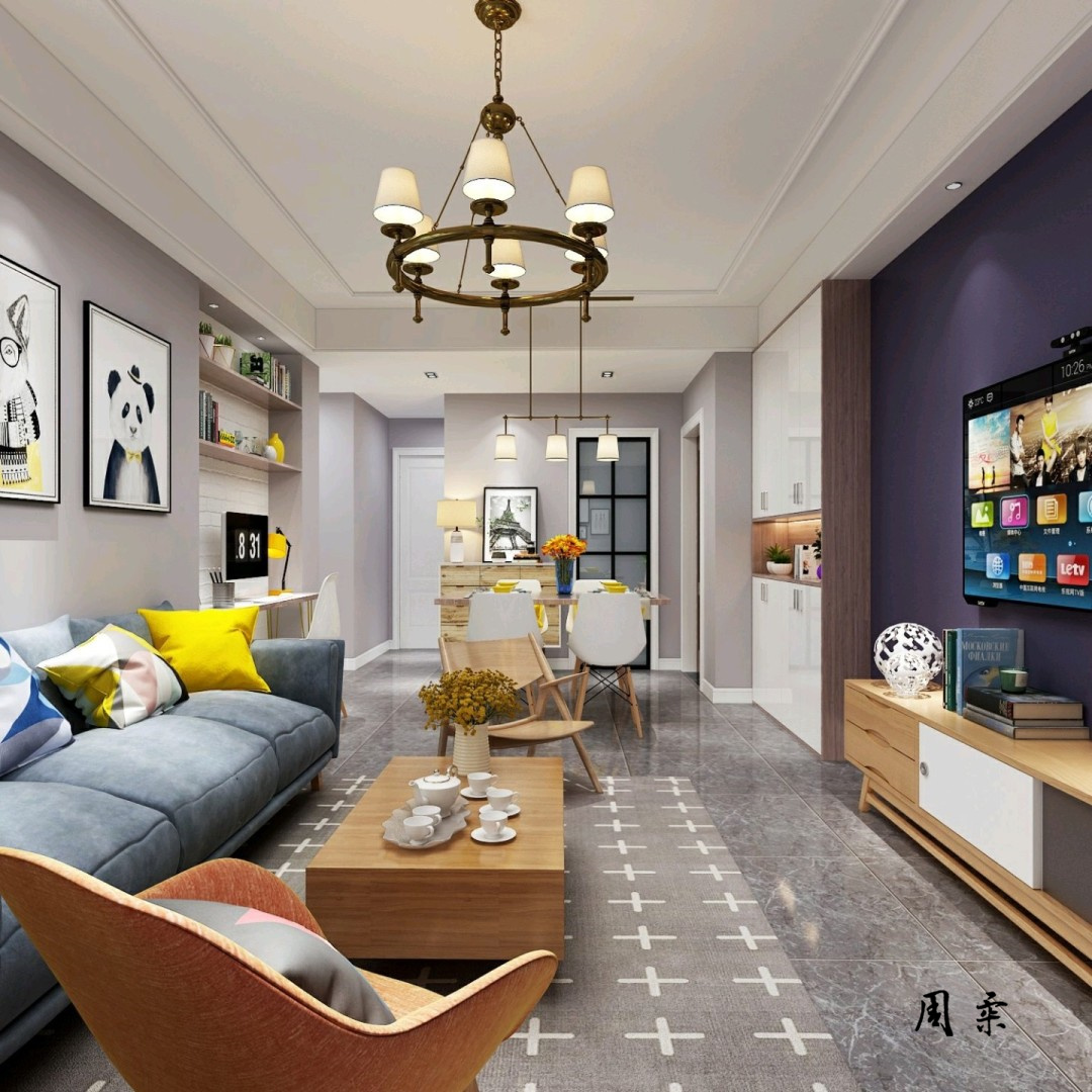 简约北欧风公寓设计-3