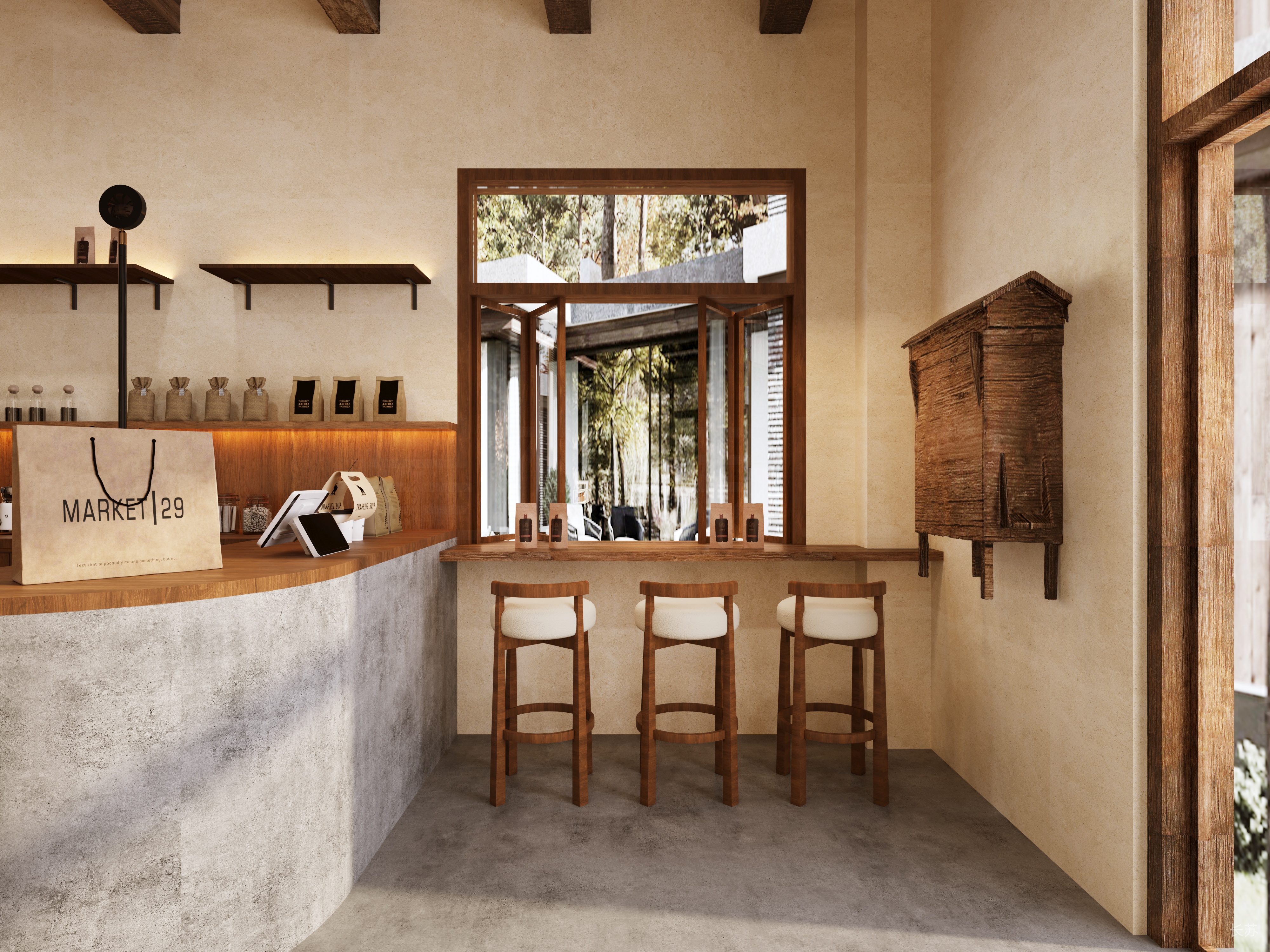 咖啡馆设计，体验城市中的慢节奏-9