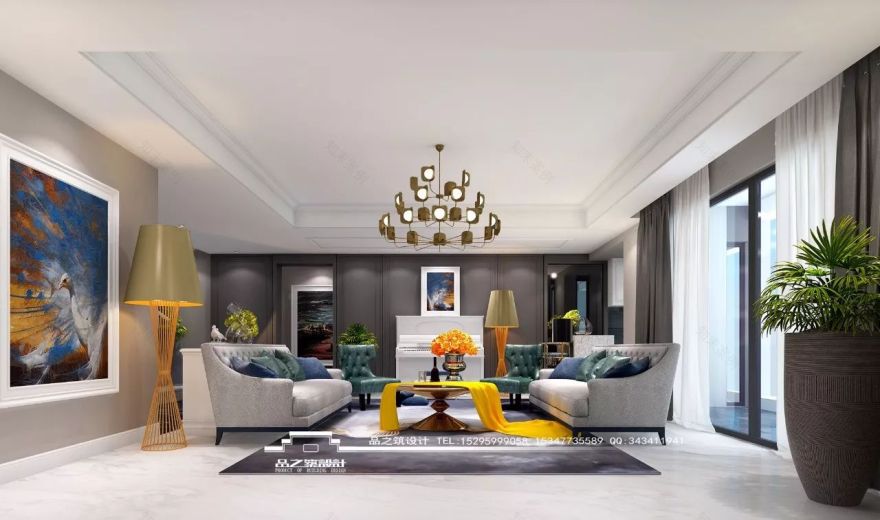 品之筑设计 | 轻奢质感,回归生活本真-15