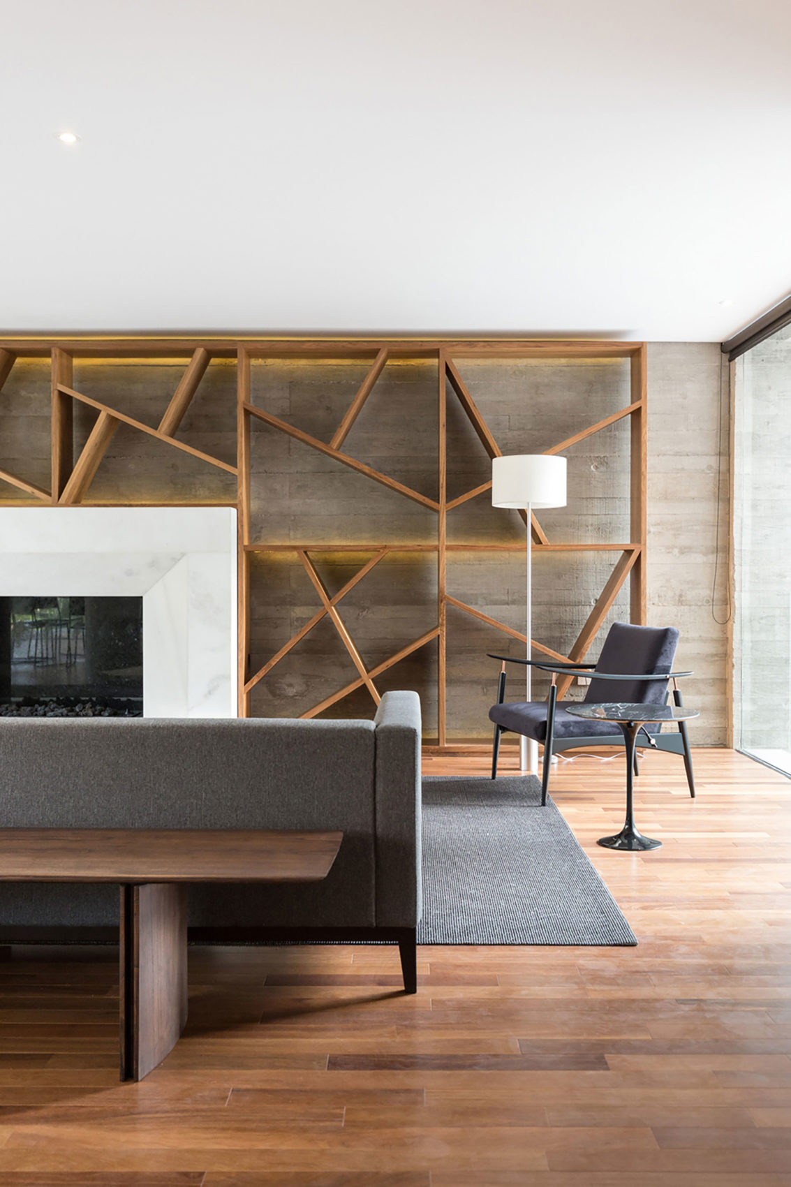 巴西博萨俱乐部现代住宅 | 混凝土与玻璃的精致融合-17