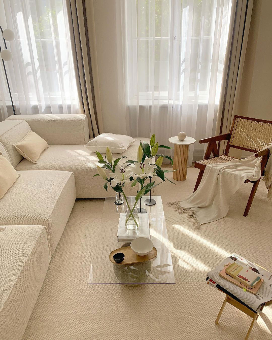 柏林的柔和极简主义:来自 Instagram 的一个舒适公寓-16